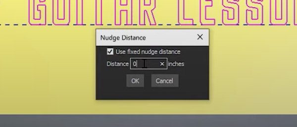Nudge distance