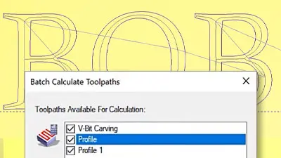 Batch Calculate Toolpaths
