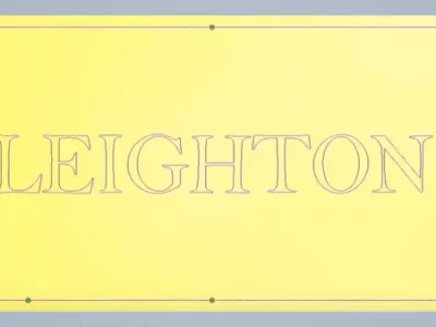 Designing a Plaque
