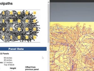 Panel Toolpath