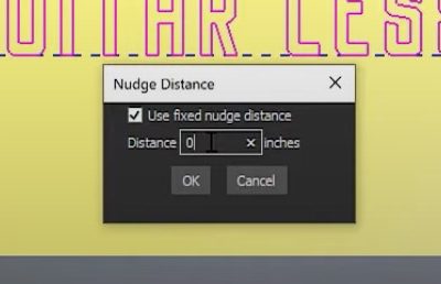 Nudge distance