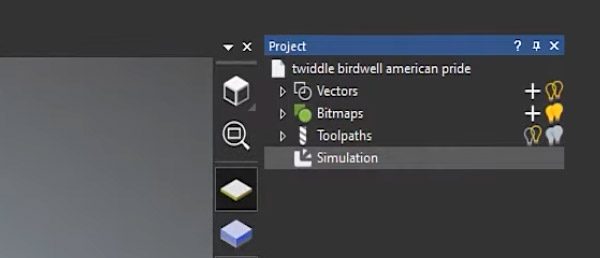 Restoring the project panel
