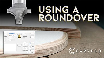 Using a roundover tool