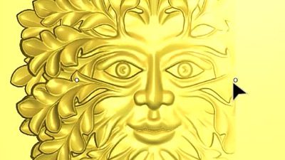 Fade the height of your 3d relief models